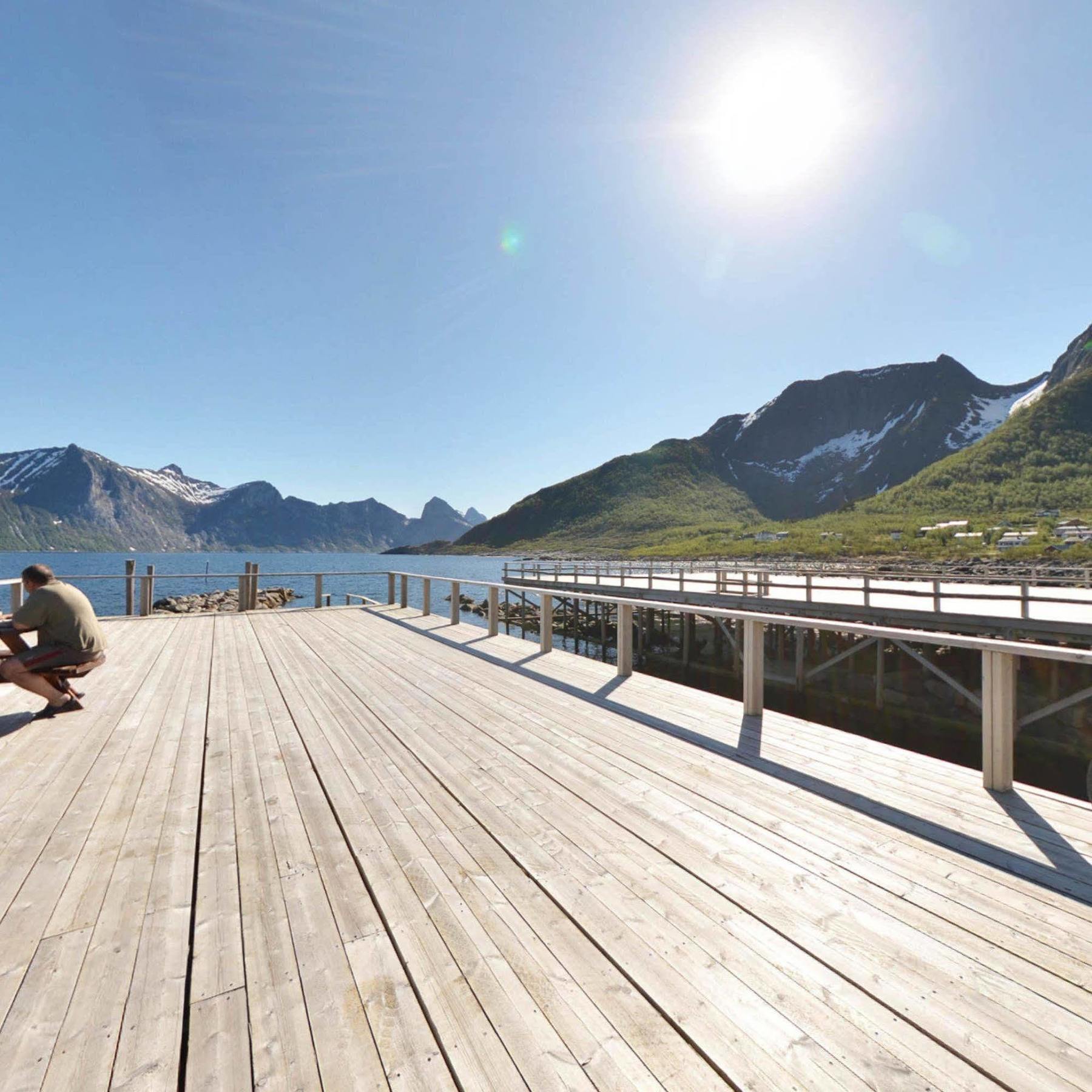 Hotel Mefjord Brygge Tromsø Exteriér fotografie